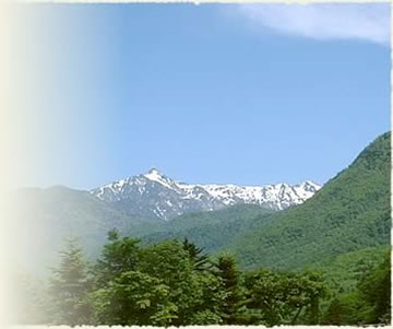北アルプスの山々イメージ